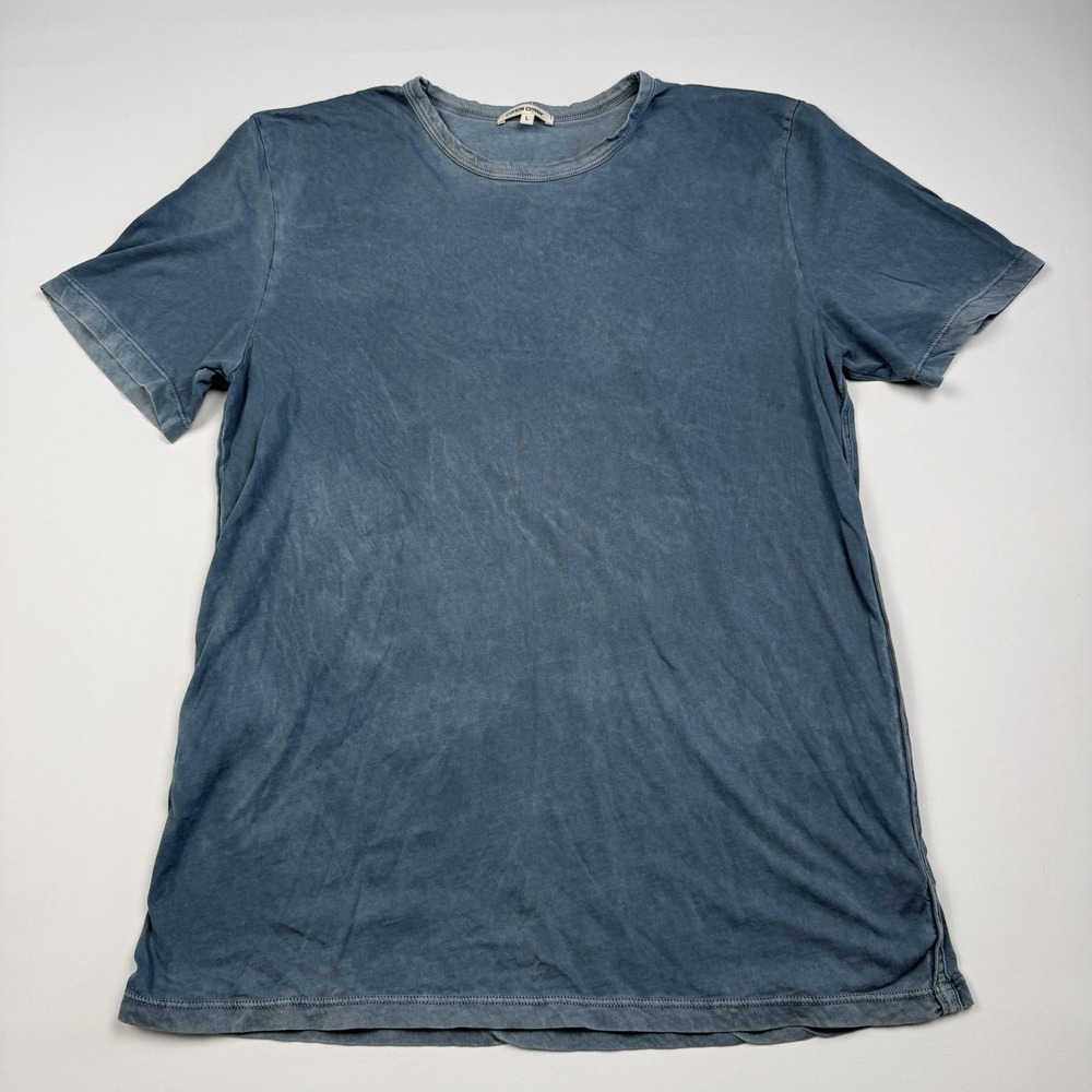 Cotton Citizen Shirt Mens Large Blue Supima Cotton Crewneck T-Shirt Tee USA